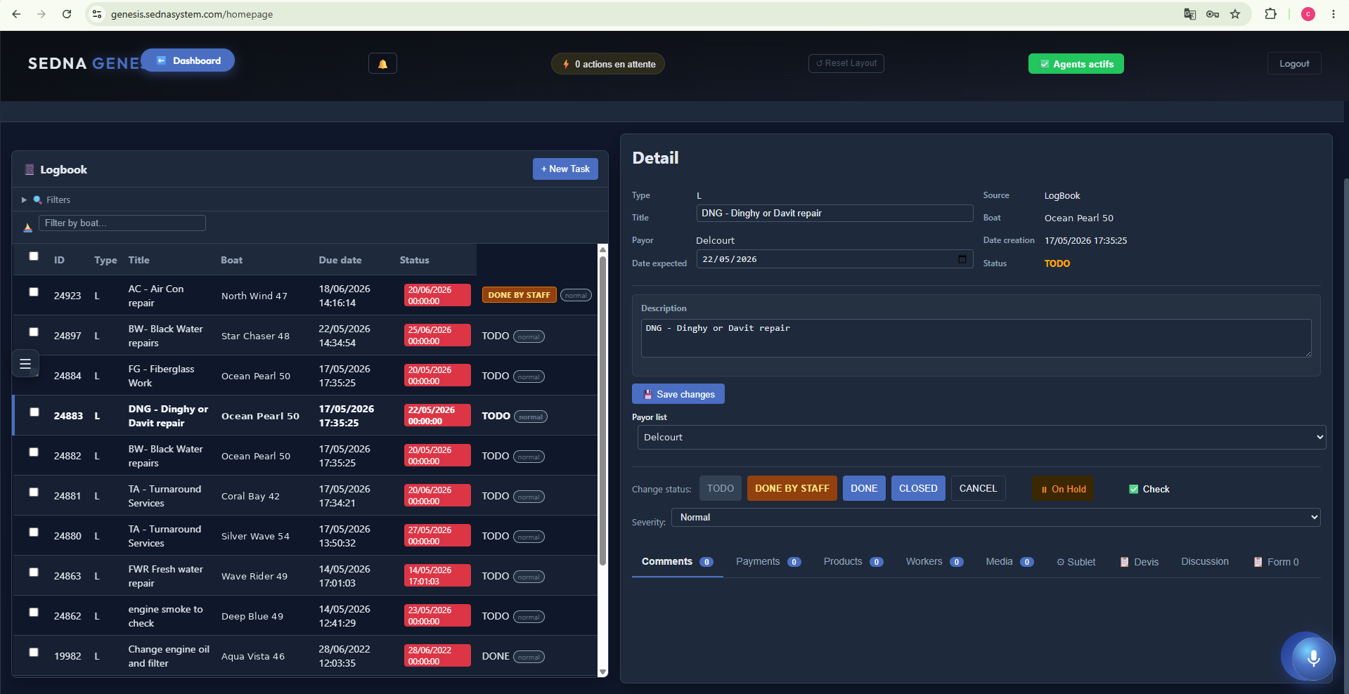 Digital logbook
